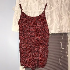 Red romper